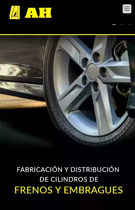 AH Frenos   Fabricación y dsitribución de cilindros de frenos y embragues