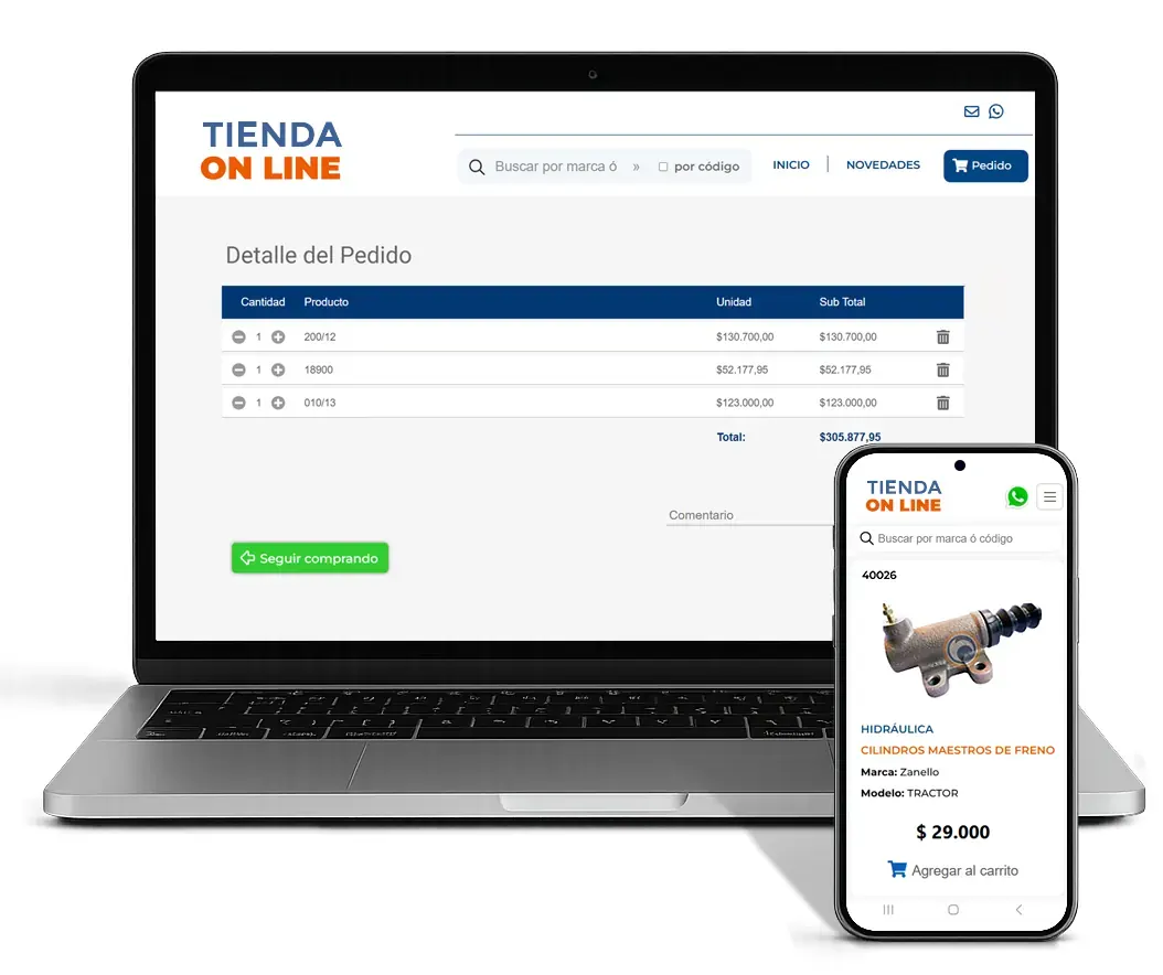 Tienda online